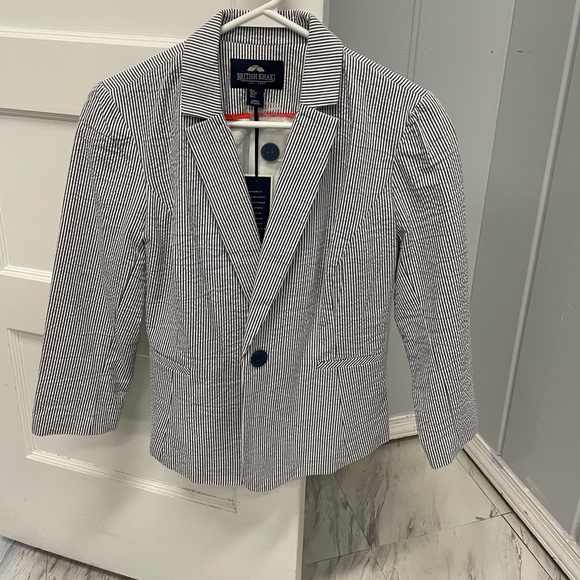 NWT seersucker blazer - Picture 1 of 2